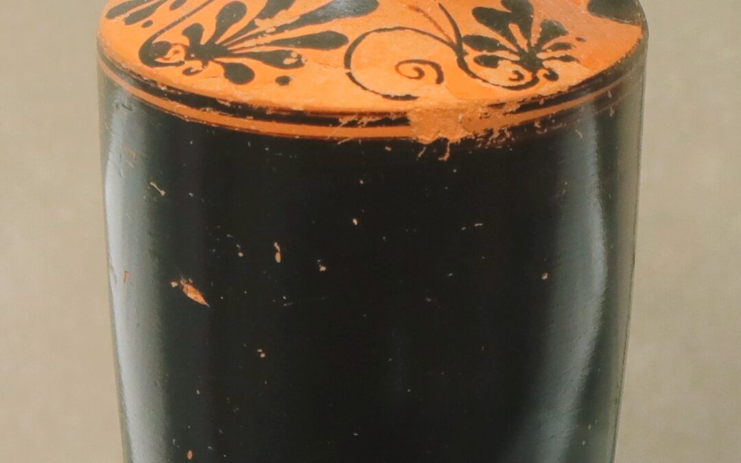 Lekythos a figure nere