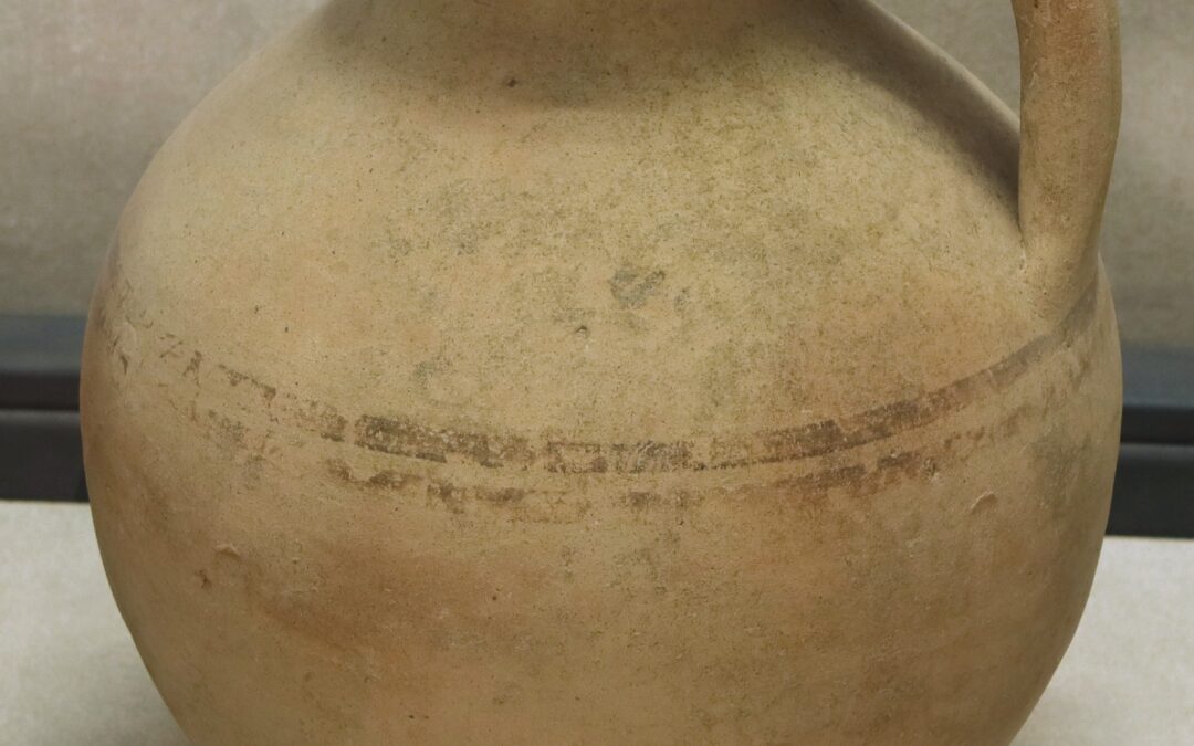 Brocca monoansata con fascia sul ventre