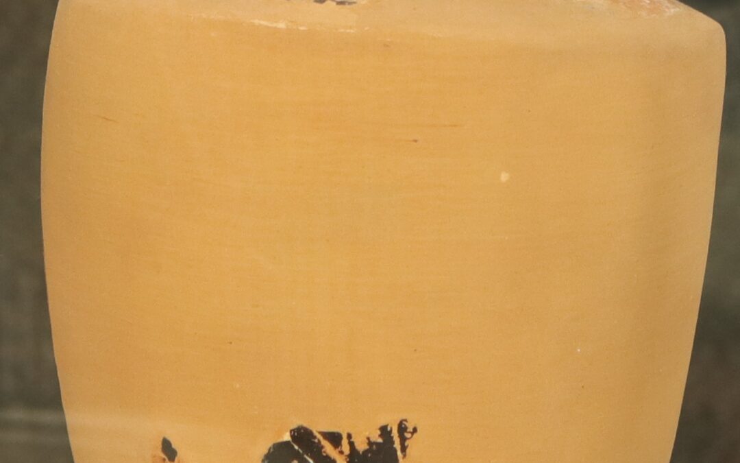 Lekythos a figure nere