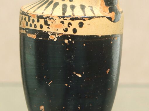 Lekythos attica a figure nere